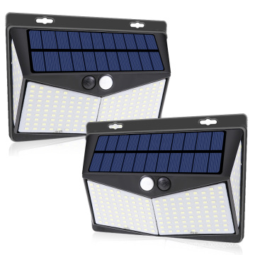 208 LED Solar Garden LED -Wandleuchte